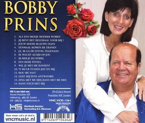 Ik Heb Je Zo Nodig - CD Audio di Bobby Prins - 2