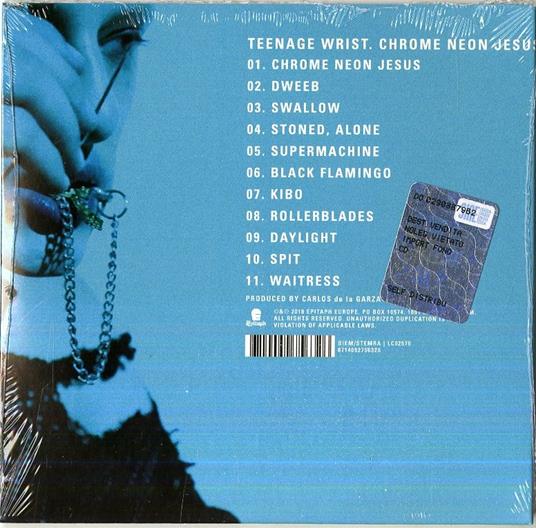 Chrome Neon Jesus - CD Audio di Teenage Wrist - 2