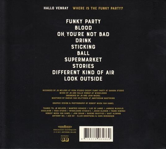 Where Is the Funky Party? - CD Audio di Hallo Venray - 2