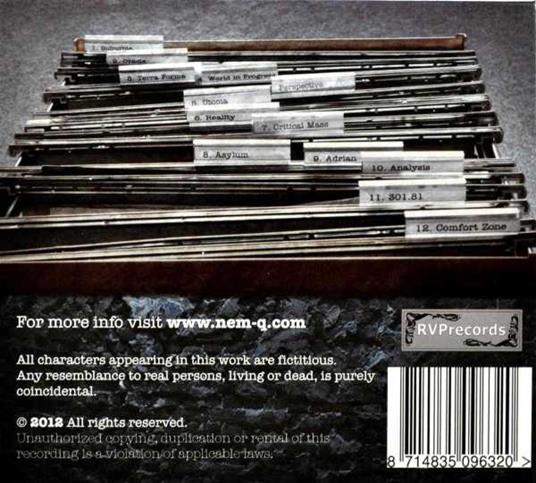 301.81 (Digipack) - CD Audio di Nem-Q - 2