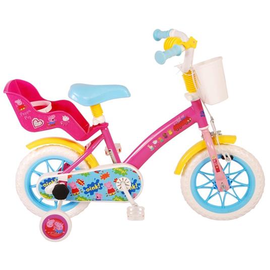 Bicicletta Per Bambini 12" Con Parafanghi Peppa Pig Volare 21164