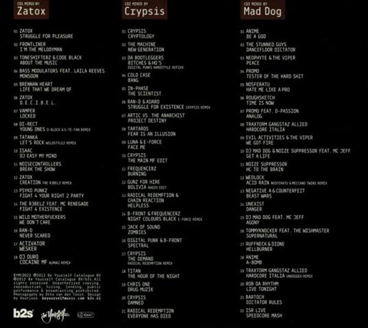 Thrillogy 2012 - CD Audio - 2