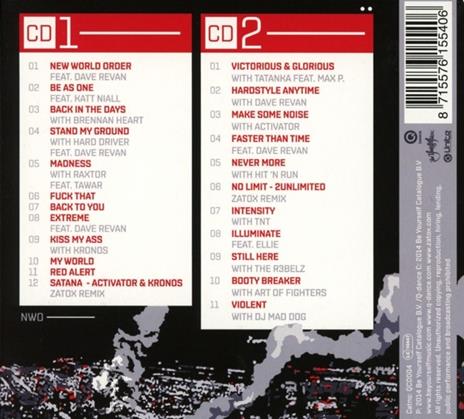 New World Order - CD Audio di Zatox - 2