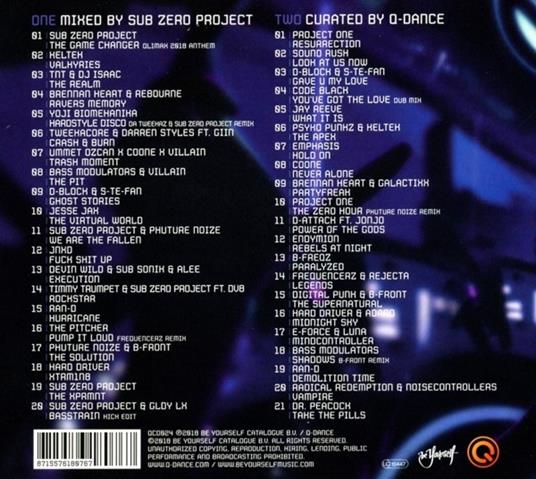 Qlimax 2018 - Game Changer - CD Audio - 2