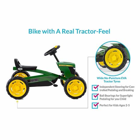 Berg Buzzy John Deere Green - 10