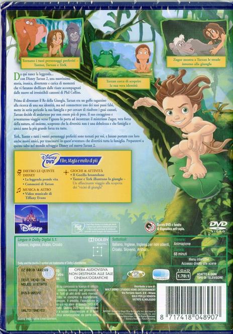 Tarzan 2 di Brian Smith - DVD - 2