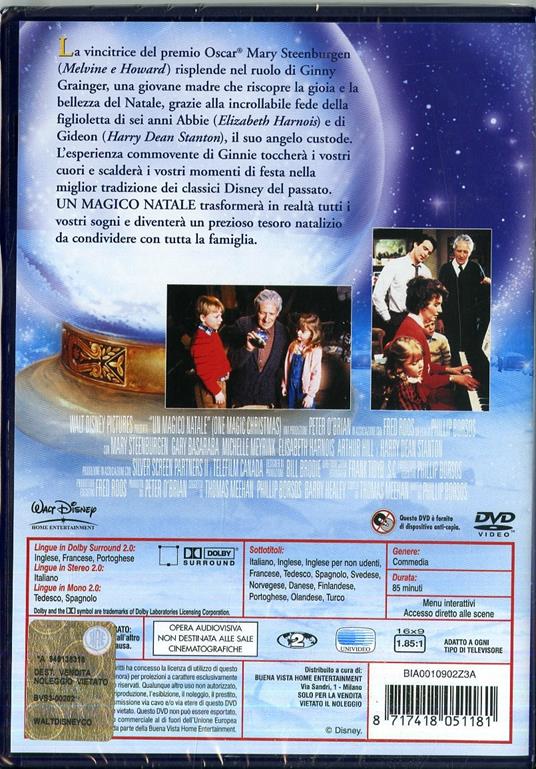 Un magico Natale (DVD) di Phillip Borsos - DVD - 2
