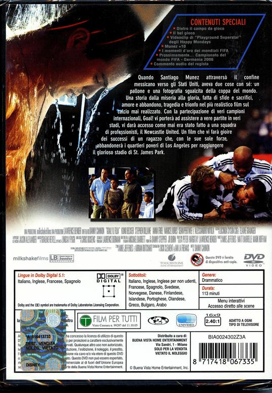 Goal! Il film di Denny Cannon - DVD - 2