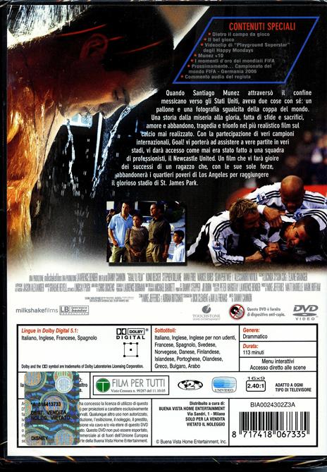 Goal! Il film di Denny Cannon - DVD - 2