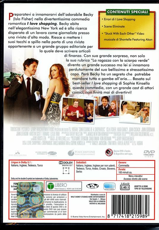 I Love Shopping di Paul J. Hogan - DVD - 2
