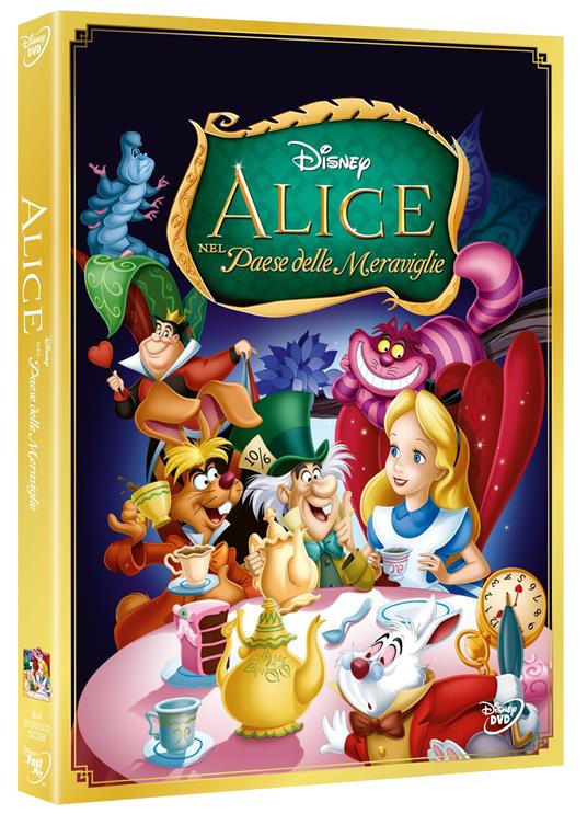Alice nel Paese delle meraviglie - DVD - Film di Clyde Geronimi , Hamilton  Luske Animazione | Feltrinelli