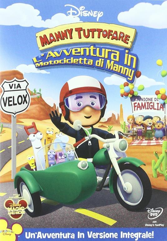 Manny Tuttofare. L'avventura in motocicletta. Mamma Mirabelle. Vol. 6 (2 DVD)
