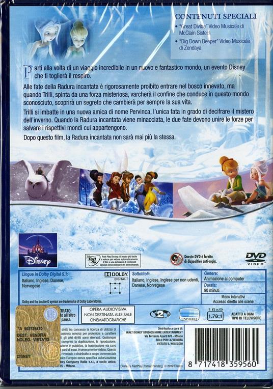 Trilli e il segreto delle ali di Robert Gannaway,Peggy Holmes - DVD - 2