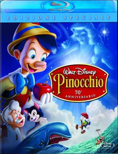 Pinocchio di Ben Sharpsteen,Hamilton Luske - Blu-ray