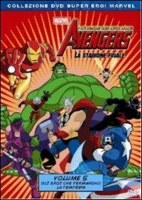 The Avengers. I più potenti eroi della Terra. Vol. 5 (DVD) di Vinton Heuck,Sebastian Montes - DVD