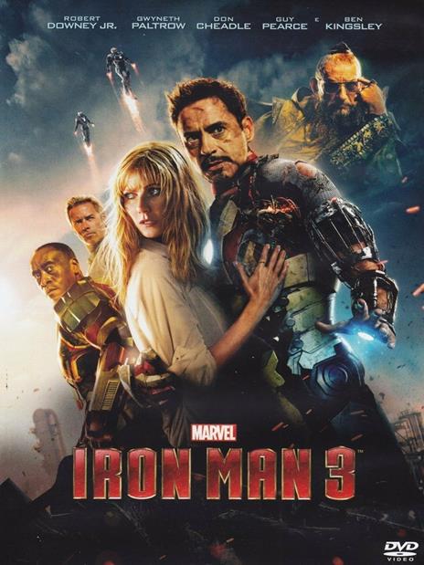 Iron Man 3 di Shane Black - DVD
