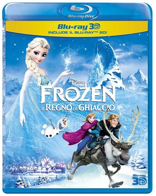 Frozen. Il regno di ghiaccio 3D (Blu-ray + Blu-ray 3D) di Chris Buck,Jennifer Lee - Blu-ray + Blu-ray 3D