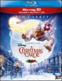 A Christmas Carol 3D (Blu-ray + Blu-ray 3D) di Robert Zemeckis - Blu-ray + Blu-ray 3D