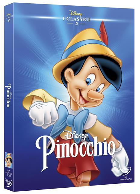 Pinocchio (DVD)<span>.</span> Limited Edition di Ben Sharpsteen,Hamilton Luske - DVD