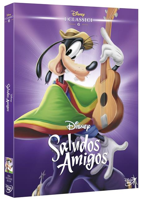 Saludos Amigos (DVD)<span>.</span> Limited Edition di Bill Robert,Jack Kinney,Hamilton Luske,Wilfred Jackson - DVD
