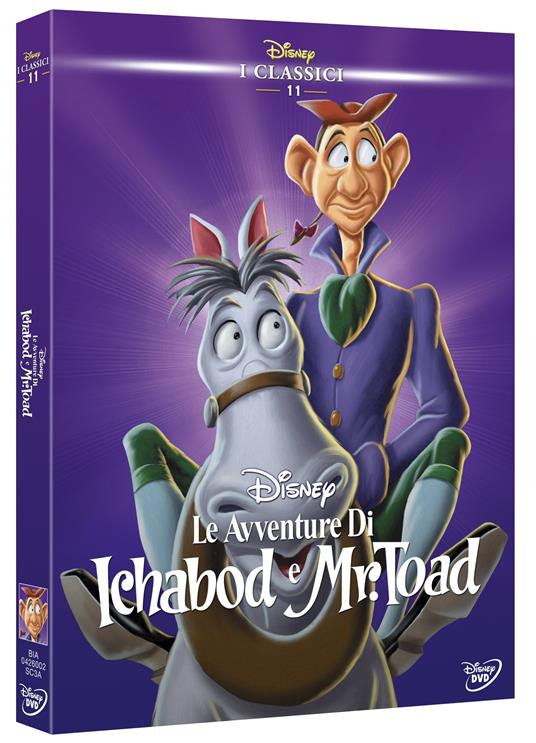 Le avventure di Ichabod e mister Toad (DVD)<span>.</span> Limited Edition di Jack Kinney,James Algar,Clyde Geronimi - DVD