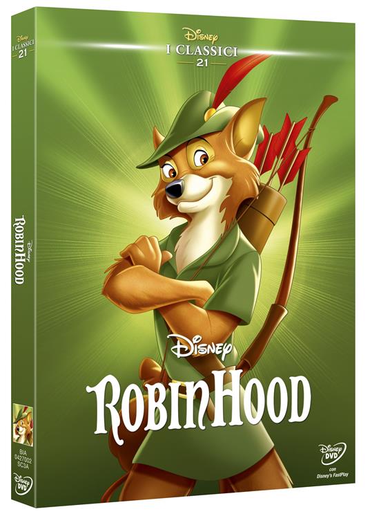Robin Hood (DVD) di Wolfgang Reitherman - DVD