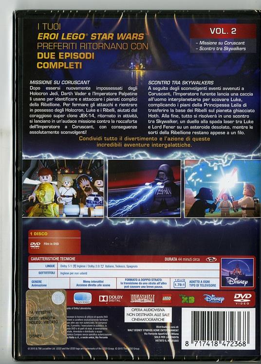 Lego Star Wars. Le Nuove Cronache di Yoda vol. 2 di Michael Hegner - DVD - 2