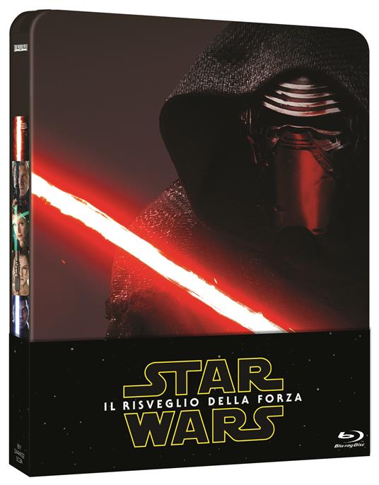 Star Wars. Il risveglio della forza. Con Steelbook (2 Blu-ray) di J.J. Abrams - Blu-ray - 2