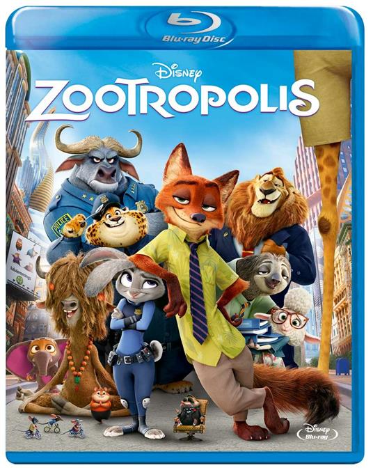 Zootropolis (Blu-ray) di Byron Howard,Rich Moore,Jared Bush - Blu-ray