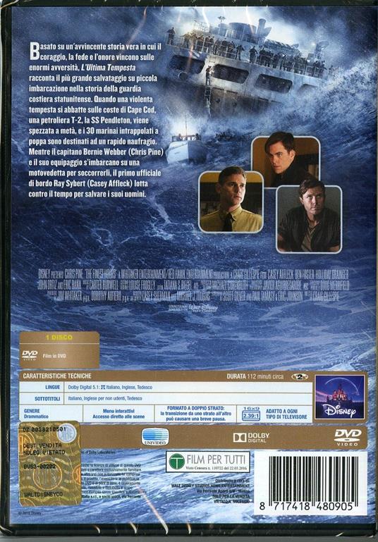 L' ultima tempesta di Craig Gillespie - DVD - 2