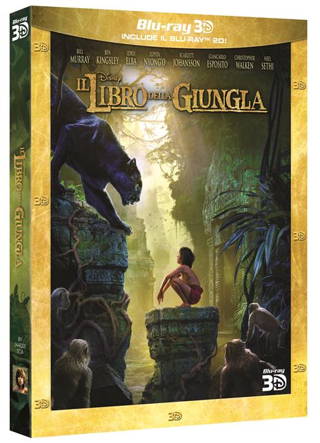 Il libro della giungla (Blu-ray + Blu-ray 3D) di Jon Favreau - Blu-ray + Blu-ray 3D - 2