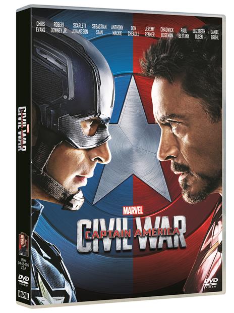 Captain America. Civil War di Anthony Russo,Joe Russo - DVD - 2