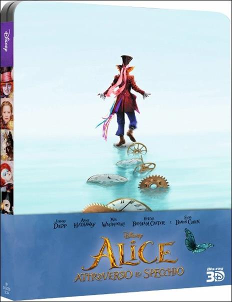 Alice attraverso lo specchio 3D. Special Edition (Blu-ray + Blu-ray 3D) di James Bobin - Blu-ray + Blu-ray 3D