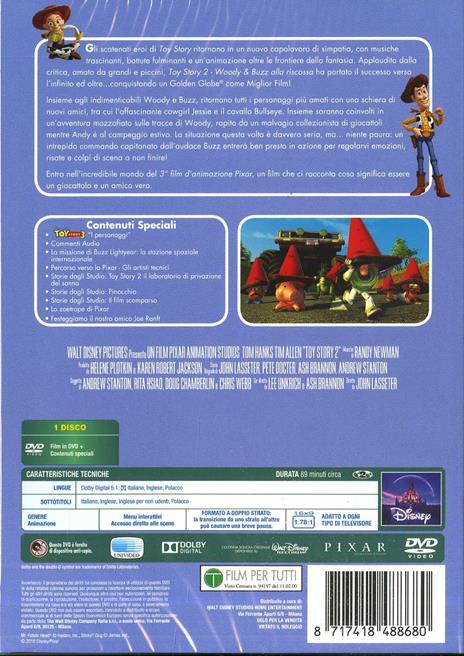 Toy Story 2. Woody e Buzz alla riscossa - Collection 2016 (DVD) di John Lasseter - DVD - 3