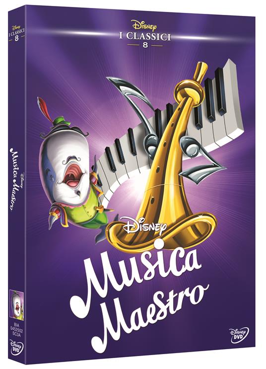 Musica maestro (DVD) di Jack Kinney,Clyde Geronimi,Hamilton Luske,Robert Cormack,Joshua Meador,Samuel Armstrong - DVD