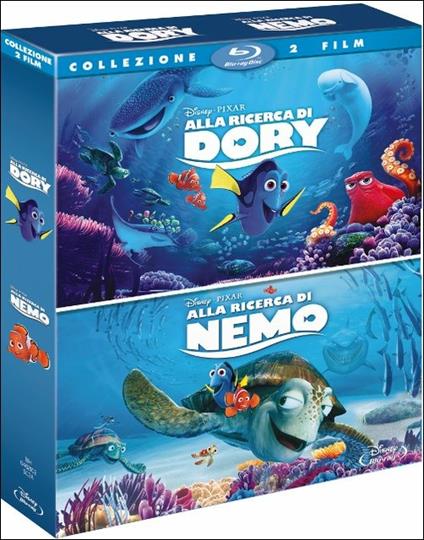 Alla ricerca di Dory. Alla ricerca di Nemo (Cofanetto Blu-ray) di Andrew Stanton,Angus MacLane,Andrew Stanton,Lee Unkrich
