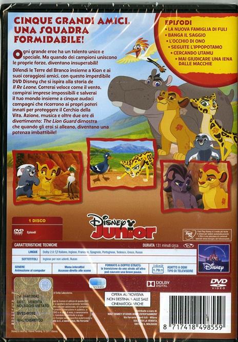 Lion Guard. Scatena la forza (DVD) di Howy Parkins - DVD - 2