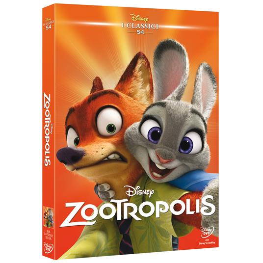 Zootropolis (DVD) di Byron Howard,Rich Moore,Jared Bush - DVD
