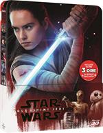 Star Wars. Gli ultimi Jedi. Con Steelbook. Con Bonus Disc (Blu-ray + Blu-ray 3D)