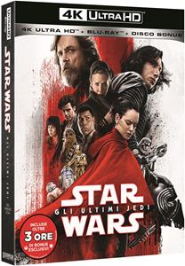 Film Star Wars. Gli ultimi Jedi. Con Bonus Disc (Blu-ray + Blu-ray Ultra HD 4K) Rian Johnson