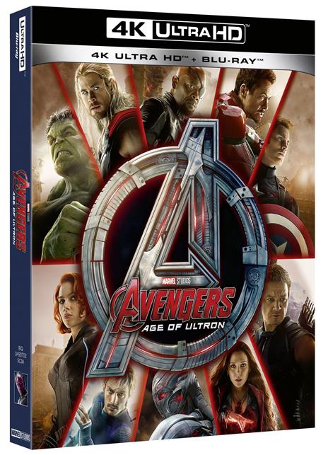 Avengers. Age of Ultron (Blu-ray + Blu-ray 4K Ultra HD) di Joss Whedon - Blu-ray + Blu-ray Ultra HD 4K