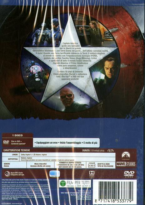 Captain America. Il primo vendicatore di Joe Johnston - DVD - 2