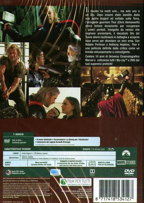 Thor di Kenneth Branagh - DVD - 2