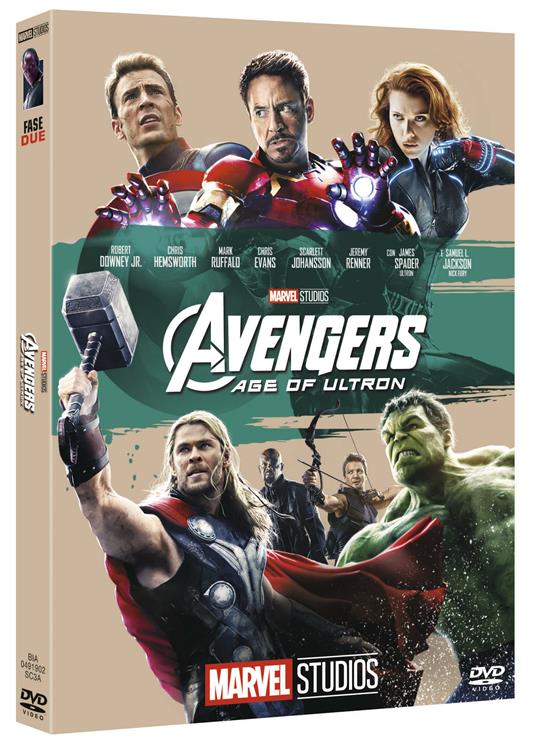 Avengers. Age of Ultron di Joss Whedon - DVD