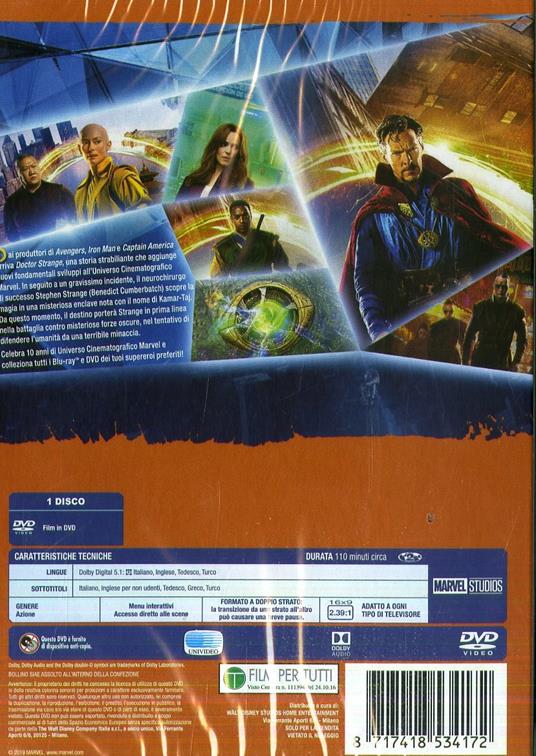 Doctor Strange (DVD) di Scott Derrickson - DVD - 2