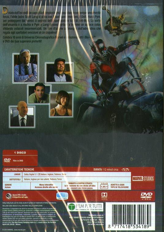 Ant-Man di Peyton Reed - DVD - 2