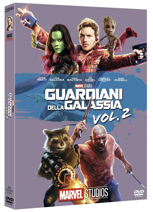 Guardiani della Galassia Vol. 2 (DVD) di James Gunn - DVD