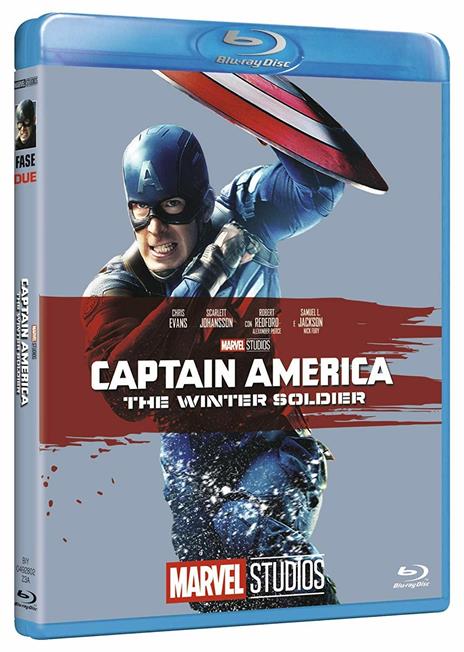 Captain America. The Winter Soldier di Anthony Russo,Joe Russo - Blu-ray