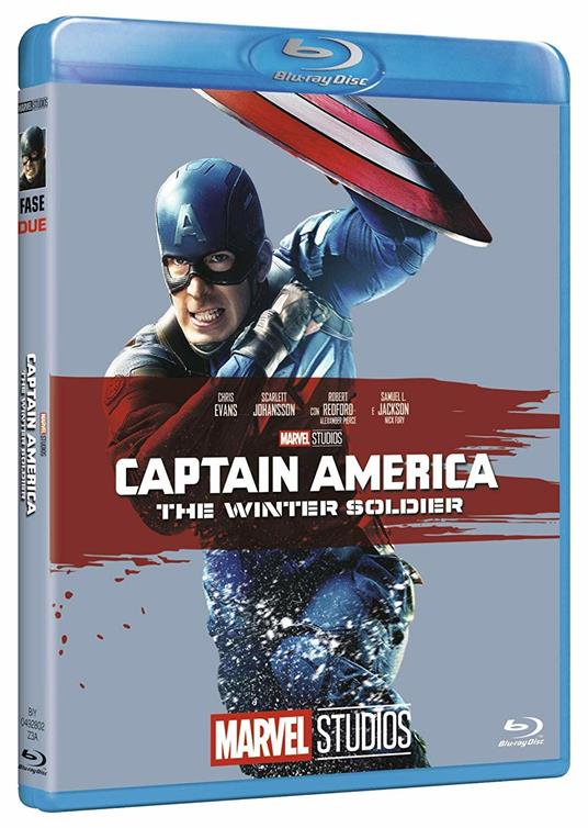 Captain America. The Winter Soldier di Anthony Russo,Joe Russo - Blu-ray