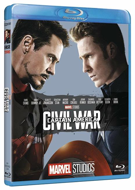 Captain America. Civil War di Anthony Russo,Joe Russo - Blu-ray
